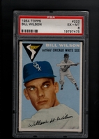 1954 Topps #222 Bill Wilson PSA 6 EX-MT CHICAGO WHITE SOX